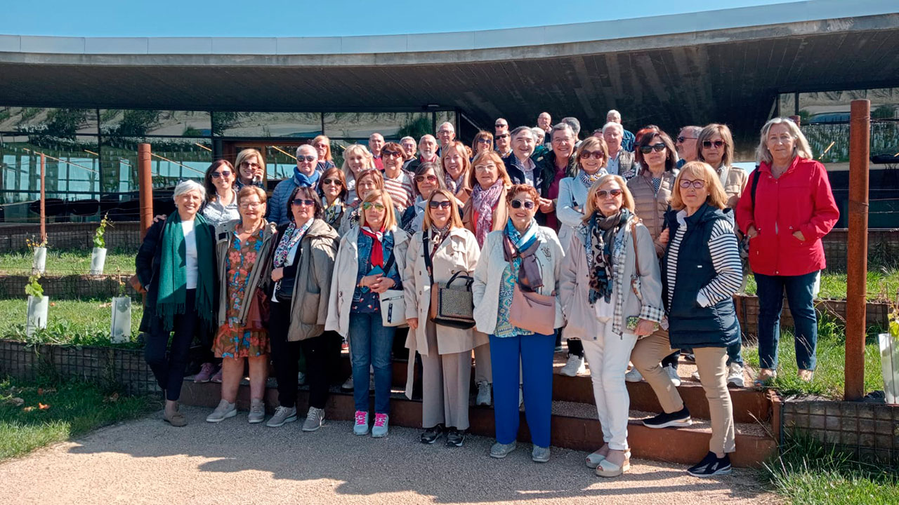 Visita a Bodegas Beronia de los alumnos de la asignatura ‘Ciencia fundamental en el siglo XXI’ Universidad de la Experiencia