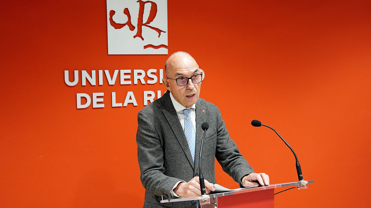 Juan Carlos Ayala Calvo, rector de la Universidad de La Rioja